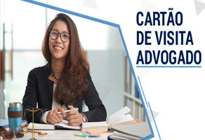 Cartão de visita advogado
