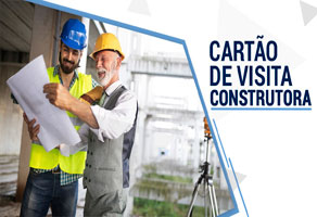 Cartão de visita construtora