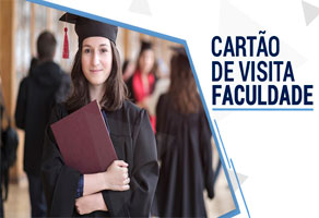 Cartão de visita faculdade