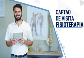 Cartão de visita fisioterapia