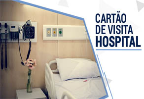 Cartão de visita hospital